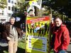 Peter Feßl und Markus Käser vor dem EON Hauptgebäude