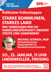 „Starke Kommunen, starkes Land“ – politischer Frühschoppen mit PStS Michael Schrodi