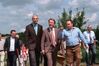 Uwe Dörnhöfer, Franz Müntefering und Markus Käser